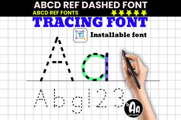 Abcd Ref Dashed Dotted Tracing: A Guide for Educators and Designers