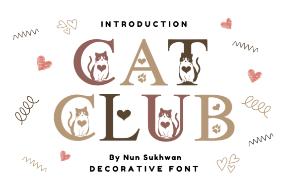 Cat Club: The Handwritten Font That Feels Like a Warm Hug