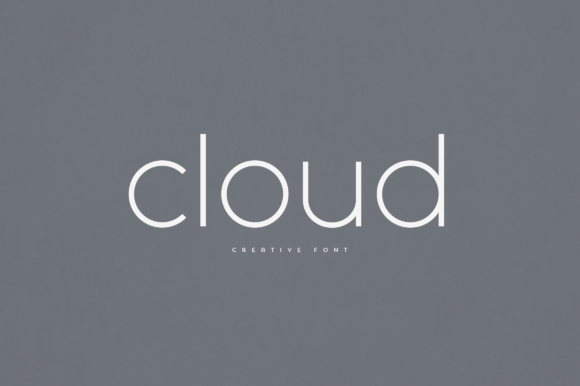 Cloud: The Sans Serif Font That Brings Modern Clarity to Your Brand