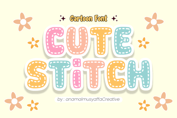 Cutestitch Regular: A Font That Feels Like a Warm Hug