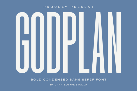 Godplan: Commanding Attention with Bold, Architectural Typography