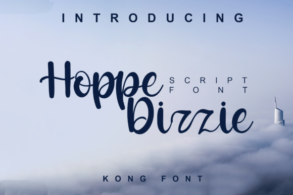 Hoppe Dizzie: The Modern Script Font for Creative Projects