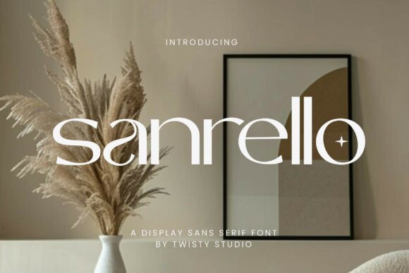 Sanrello: The Modern Display Font for Bold Branding