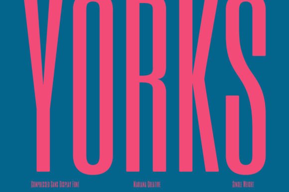 Yorks: The Display Font That Commands Attention in Any Design